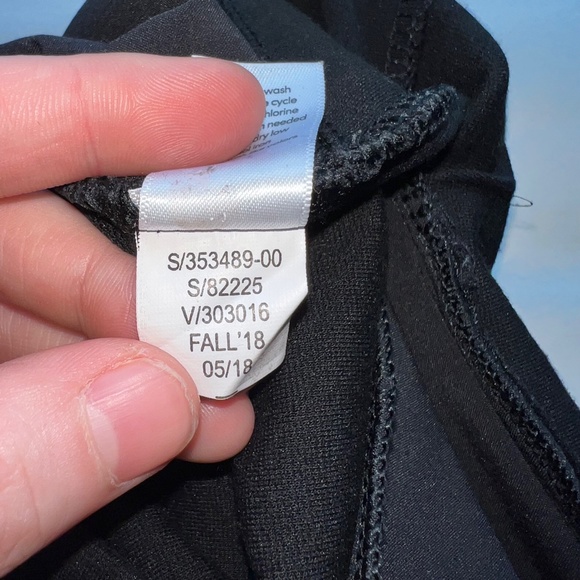 Athleta Black Sienna Cropped Skinny Pants Women's Size 12 - Picture 8 of 9